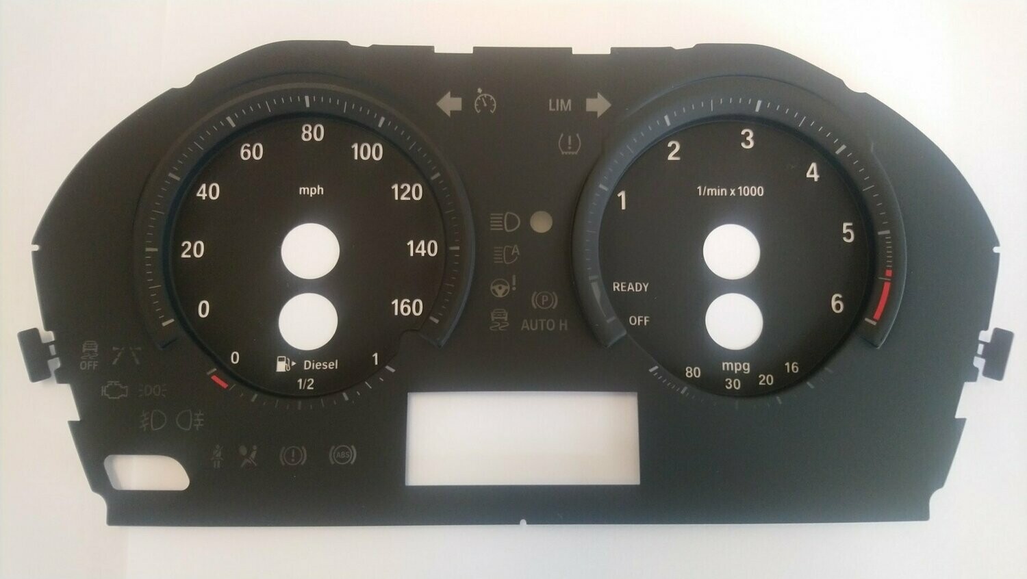 1 / 2 / X1 SERIES DIESEL MPH DIAL CONVERSION KIT