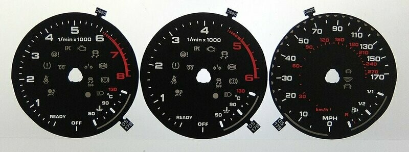 A3 / Q2 MPH DIAL CONVERSION KIT