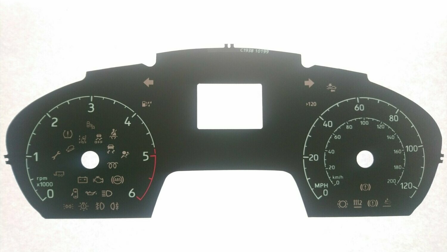 TRANSIT MPH DIAL CONVERSION