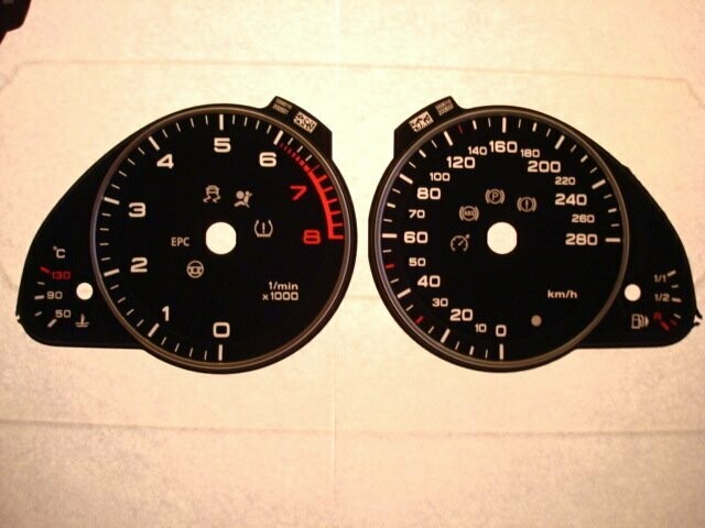 A5 MPH to KMH DIAL CONVERSION KIT