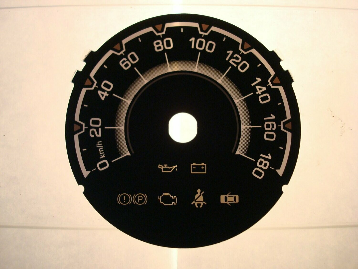 SPARK MPH to KMH DIAL CONVERSION