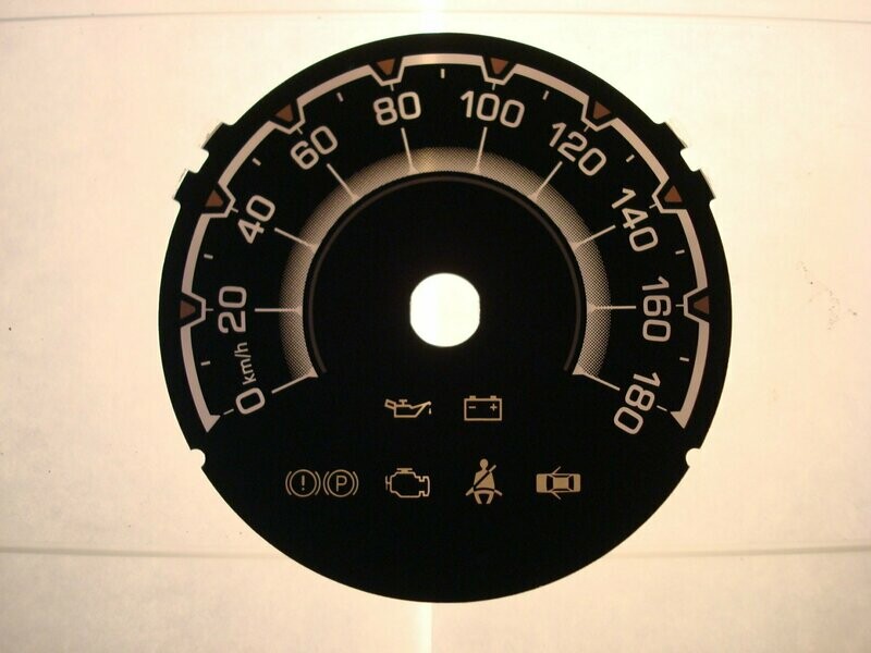 SPARK MPH to KMH DIAL CONVERSION