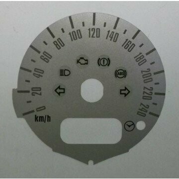MINI MPH to KMH DIAL CONVERSION
