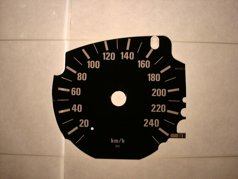 X5 / 5 SERIES MPH to KMH DIAL CONVERSION