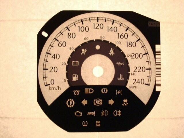 SEBRING MPH to KMH DIAL CONVERSION