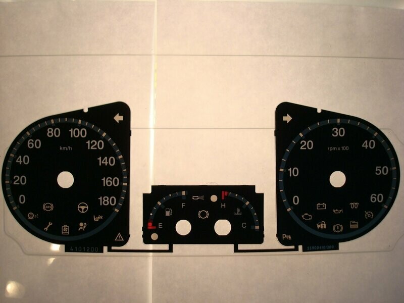 DUCATO MPH to KMH DIAL CONVERSION