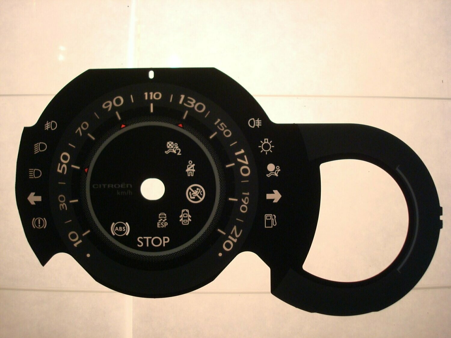 C3  MPH to KMH DIAL CONVERSION