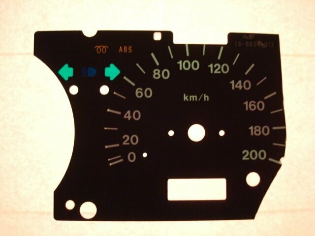 TROOPER MPH to KMH DIAL CONVERSION
