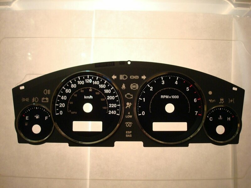 LAREDO MPH to KMH DIAL CONVERSION