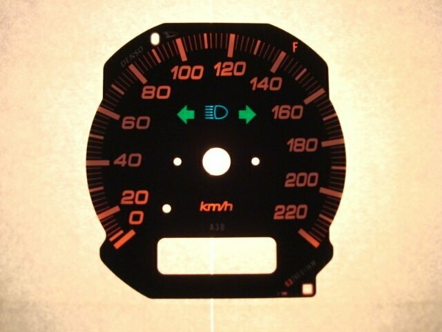 COPEN MPH to KMH DIAL CONVERSION