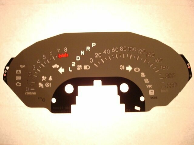 SIRION AUTO MPH to KMH DIAL CONVERSION