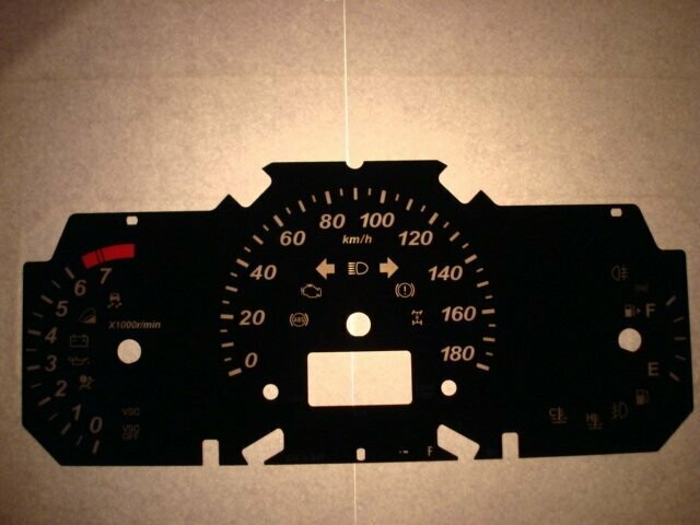 TERIOS MPH to KMH DIAL CONVERSION