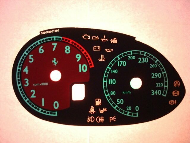599 / 612 MPH to KMH DIAL CONVERSION