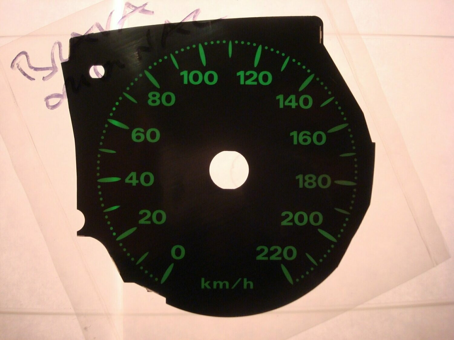 BRAVA / BRAVO MPH to KMH DIAL CONVERSION