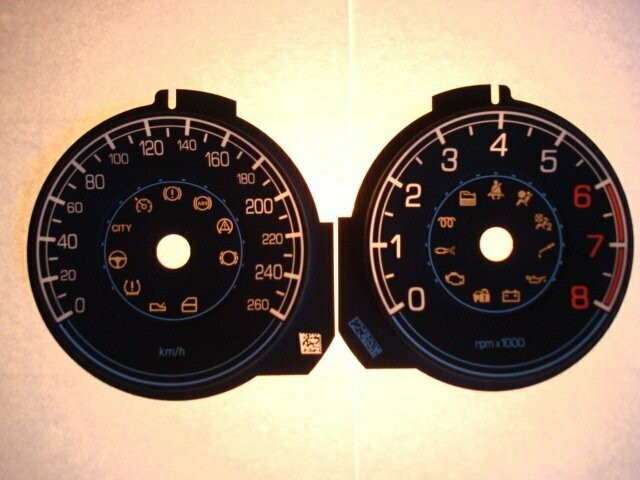 BRAVA / BRAVO MPH to KMH DIAL CONVERSION