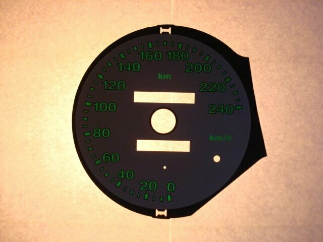 BARCHETTA MPH to KMH DIAL CONVERSION
