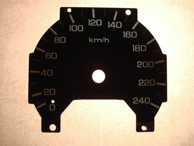 ACCORD MPH to KMH DIAL CONVERSION