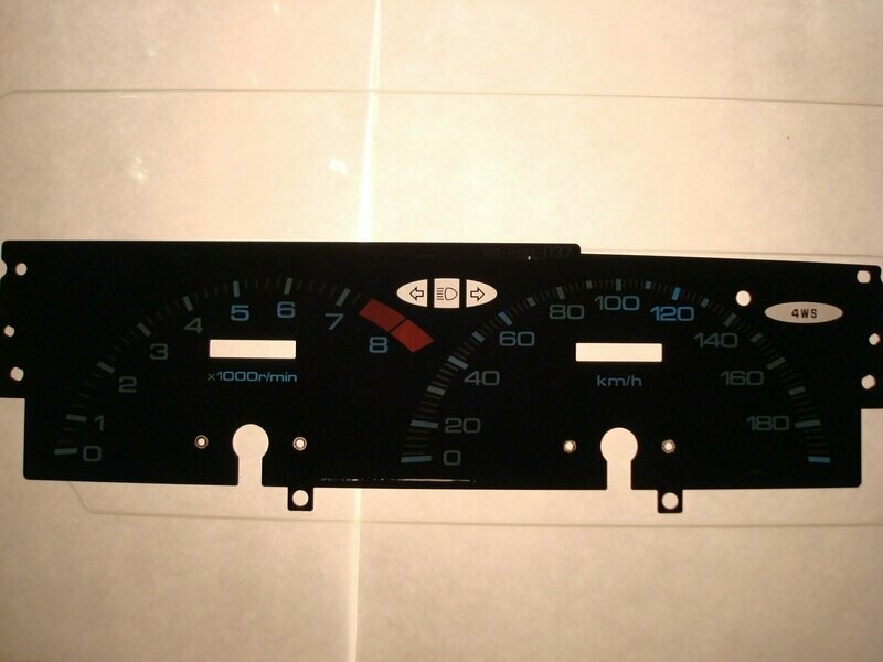 PRELUDE MANUAL MPH to KMH DIAL CONVERSION