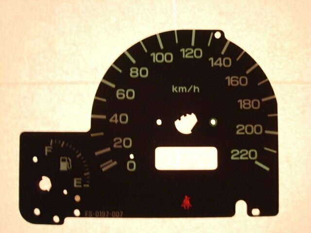 FORESTER MPH to KMH DIAL CONVERSION