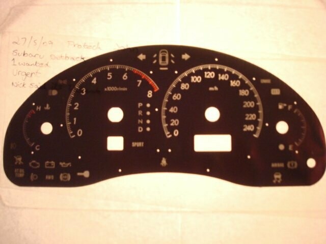 LEGACY MPH to KMH DIAL CONVERSION