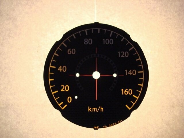 YAMAHA MPH to KMH DIAL CONVERSION