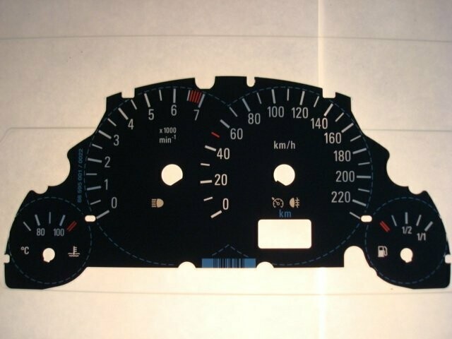 CORSA MPH to KMH DIAL CONVERSION