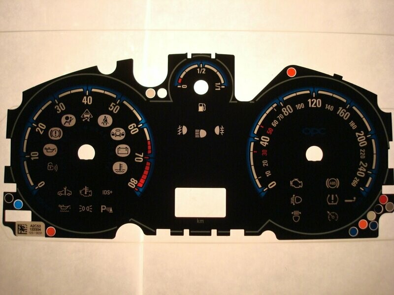 ASTRA OPC MPH to KMH DIAL CONVERSION