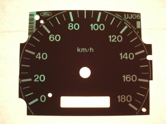 B2500 MPH to KMH DIAL CONVERSION