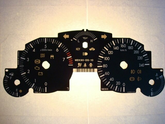MX-5 MK3 MPH DIAL CONVERSION