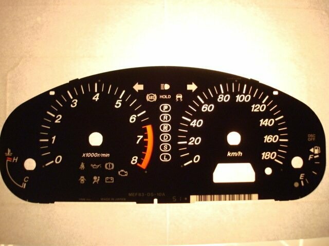 2 / DEMIO MPH to KMH DIAL CONVERSION