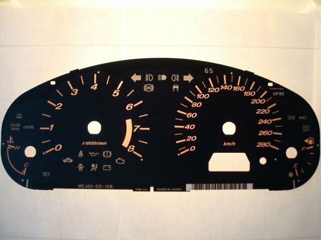 6 MPS MPH to KMH DIAL CONVERSION