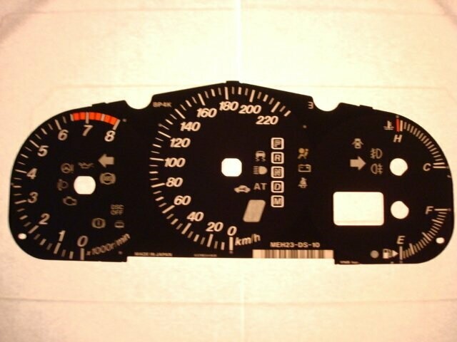 3 AUTO MPH to KMH DIAL CONVERSION
