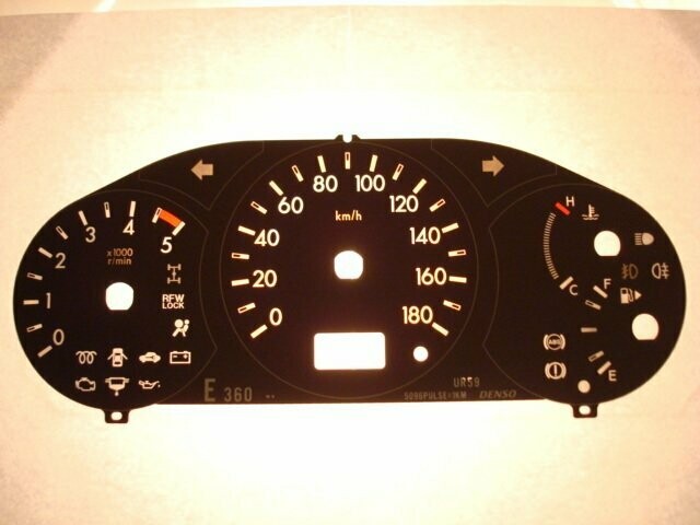 BT-50 MPH to KMH DIAL CONVERSION