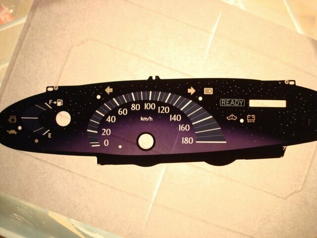 ESTIMA HYBRID MPH to KMH DIAL CONVERSION