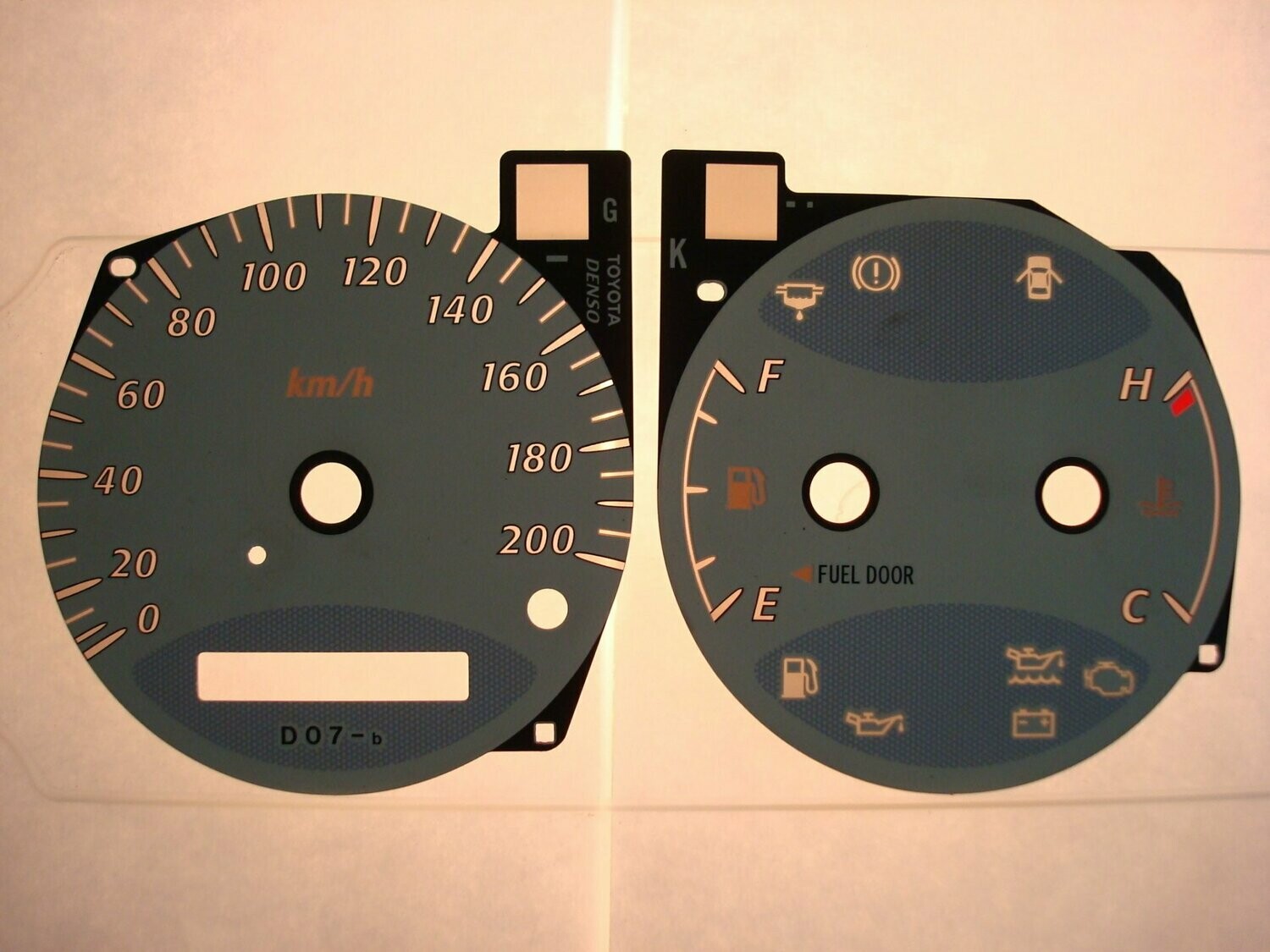 RAV-4 MPH to KMH DIAL CONVERSION