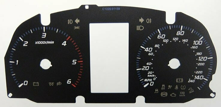 LANCER / OUTLANDER DIESEL MPH DIAL CONVERSION