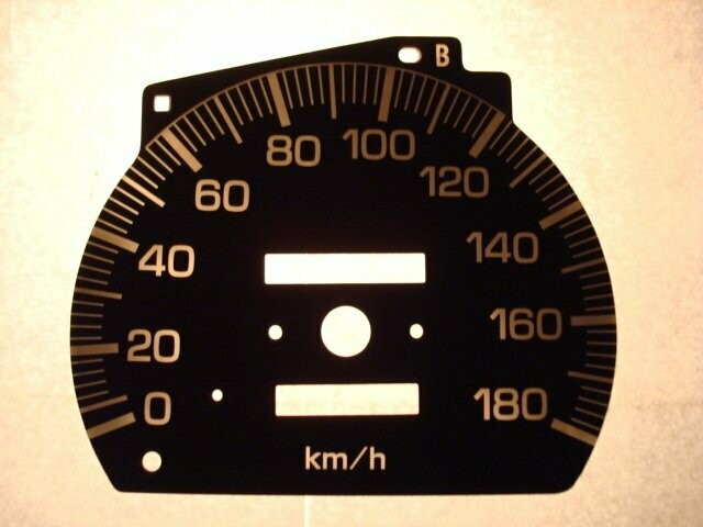 ESTIMA / LUCIDA / EMINA KMH DIAL CONVERSION
