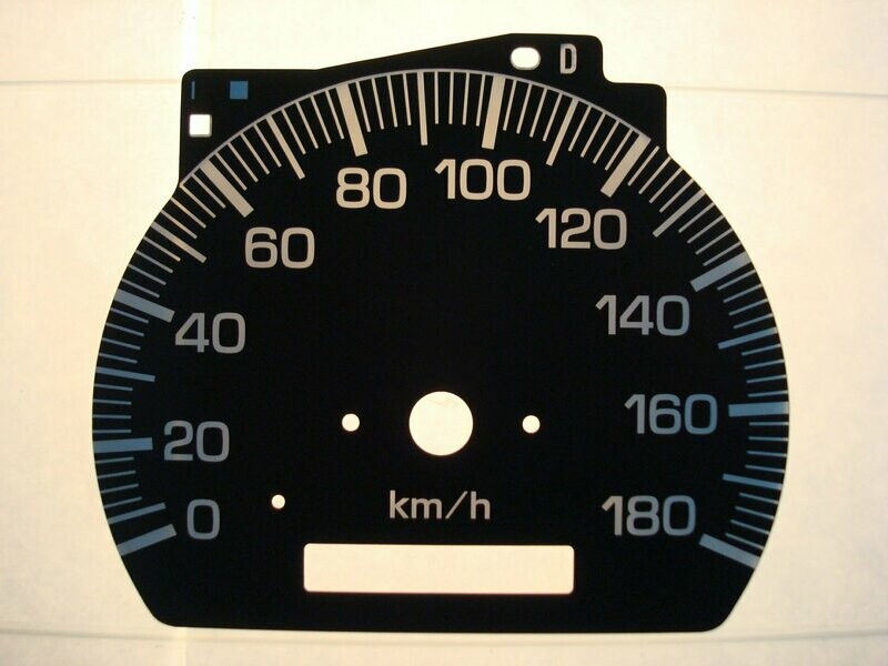 ESTIMA / LUCIDA / EMINA KMH DIAL CONVERSION