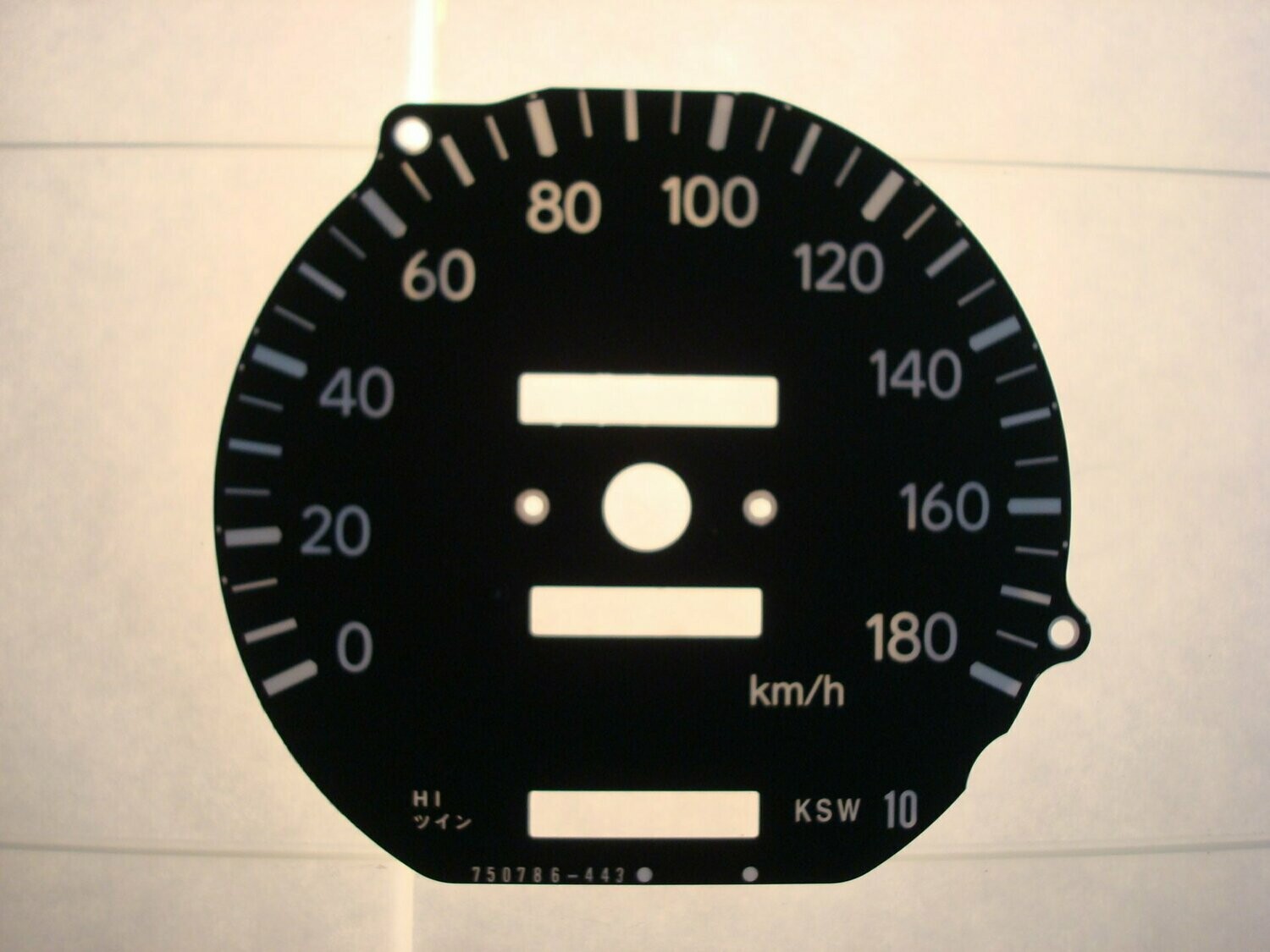 HIACE / GRANVIA KMH DIAL CONVERSION