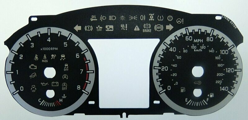 VITARA MPH DIAL CONVERSION