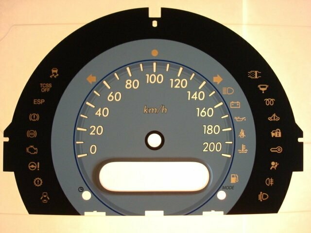 SPLASH KMH DIAL CONVERSION