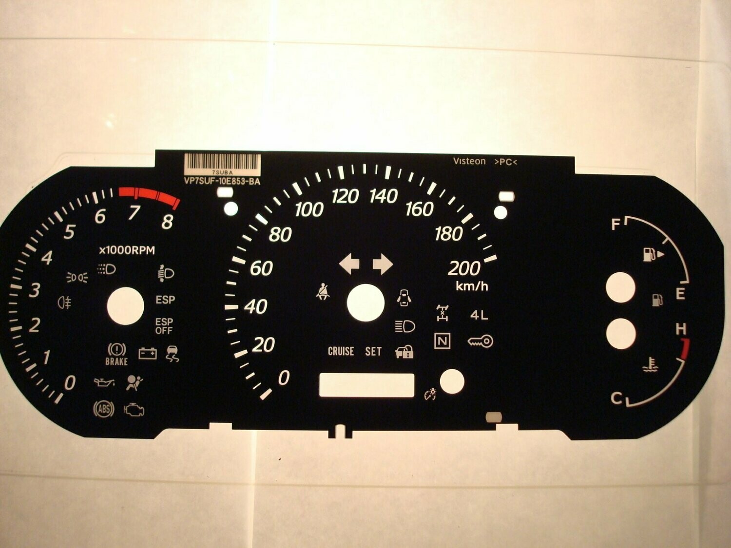 VITARA KMH DIAL CONVERSION