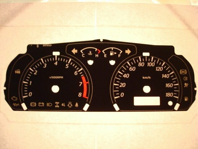 JIMNY KMH DIAL CONVERSION