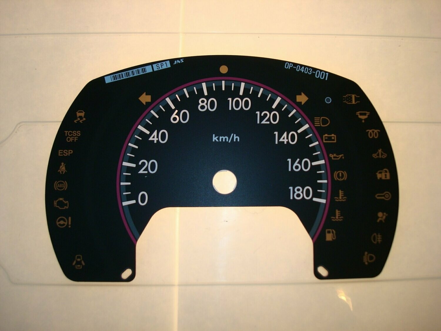 ALTO / PIXO KMH DIAL CONVERSION