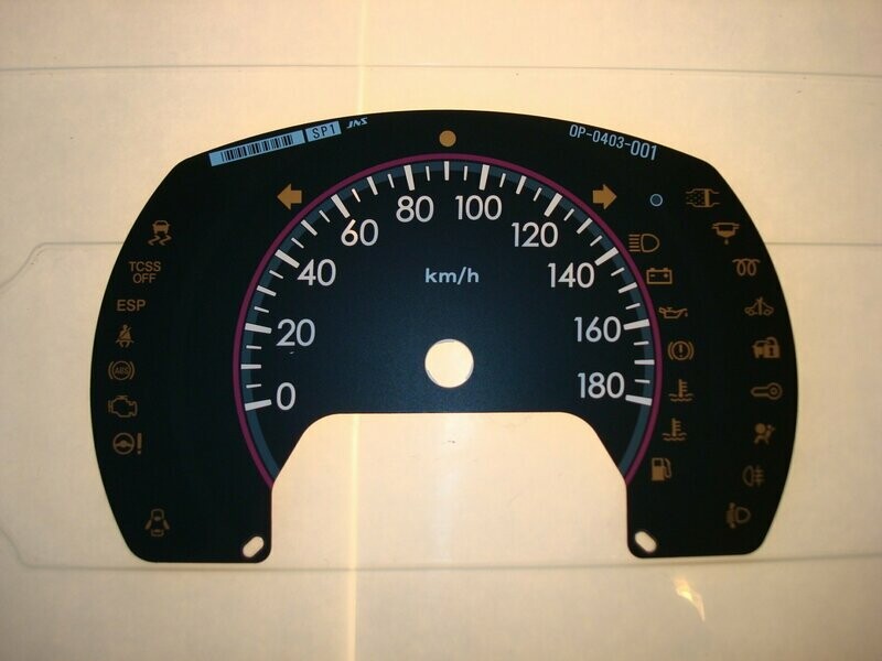 ALTO / PIXO KMH DIAL CONVERSION