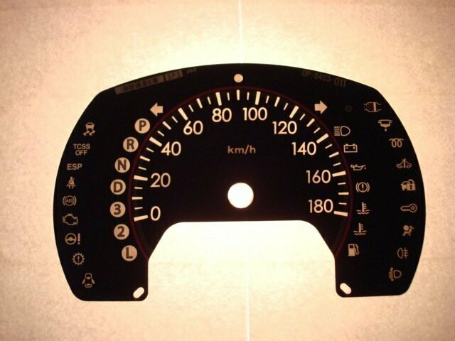 ALTO / PIXO AUTO KMH DIAL CONVERSION