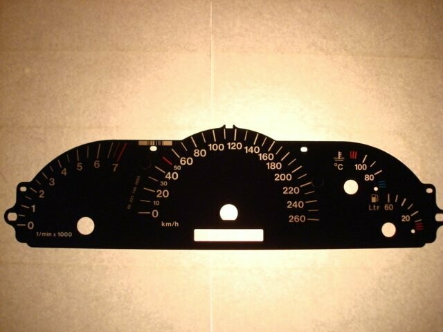 VECTRA KMH DIAL CONVERSION