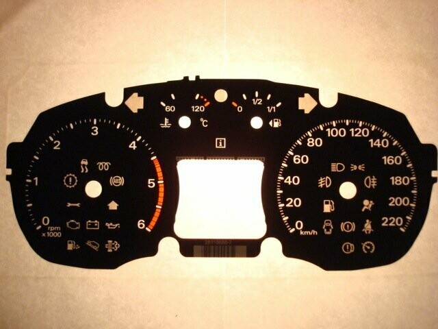 TRANSIT KMH DIAL CONVERSION