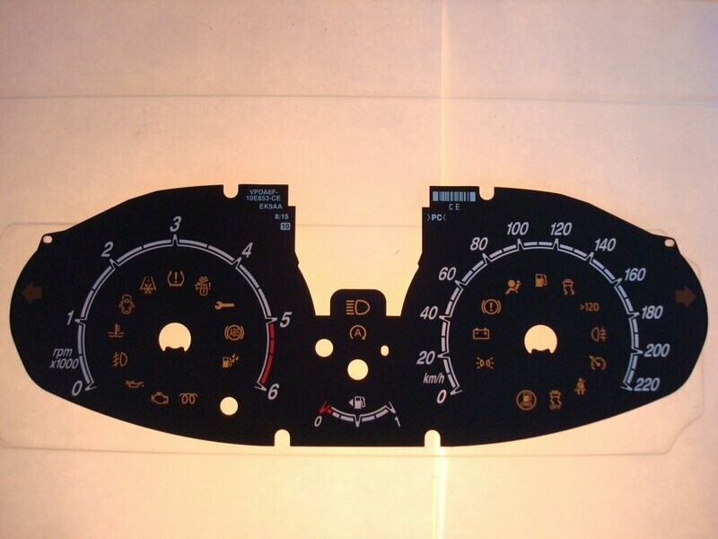 FIESTA DIESEL KMH DIAL CONVERSION