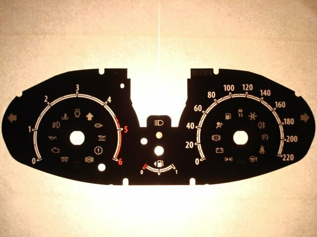 FIESTA DIESEL KMH DIAL CONVERSION